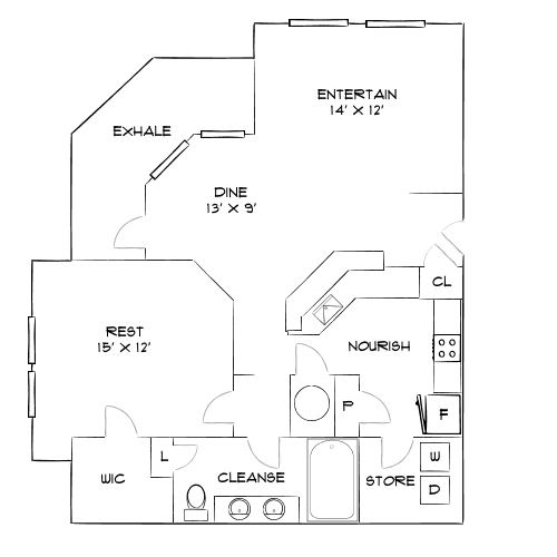 Floor Plan - Design 1C