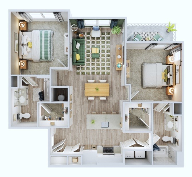 Floor Plan - 2A