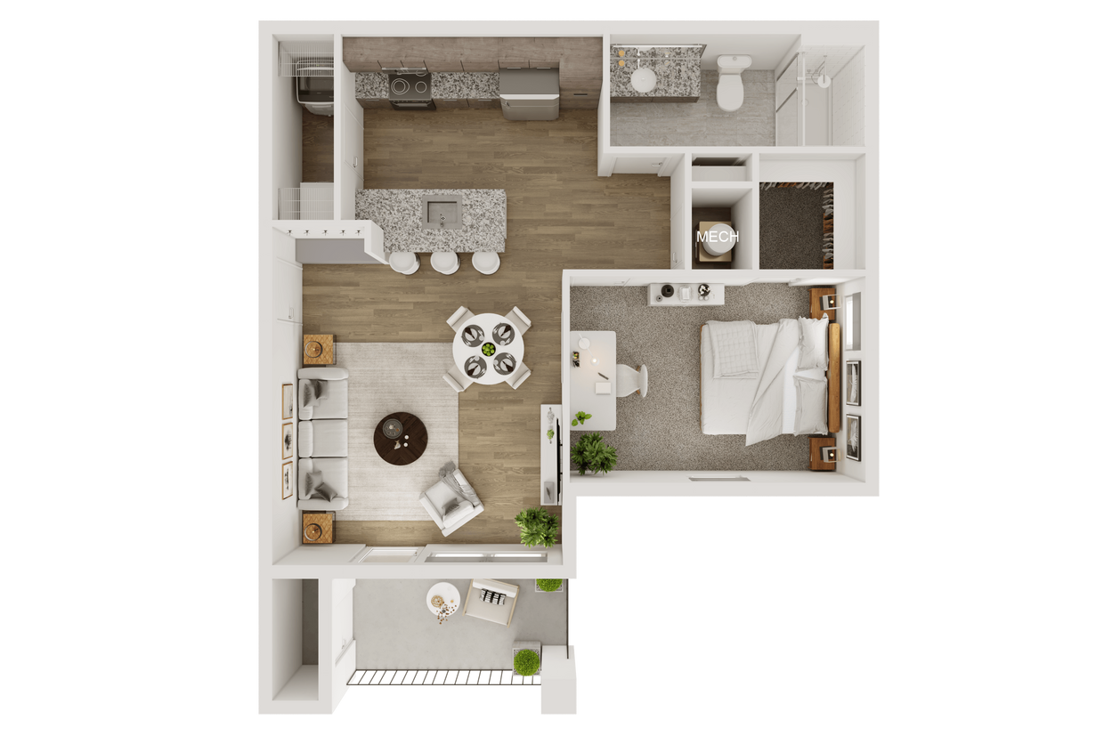 Floor Plan - The Abram