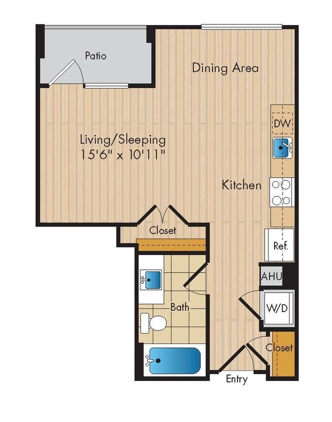 Floor Plan - Studio-S2b