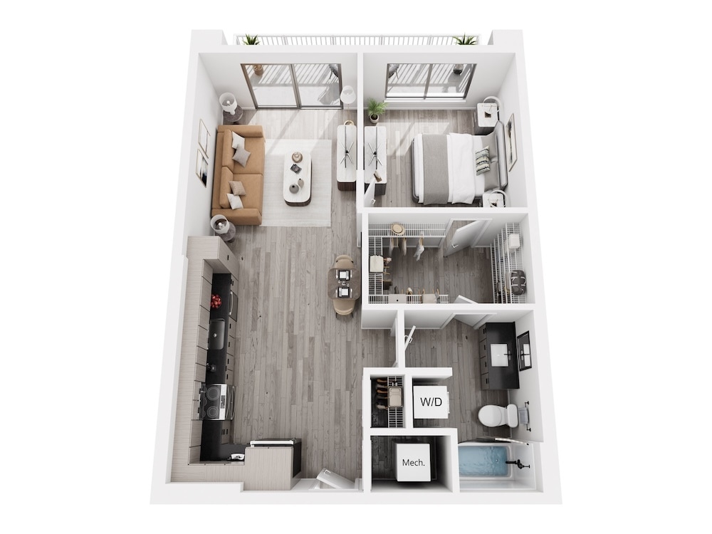 Floor Plan - A7 Renovated