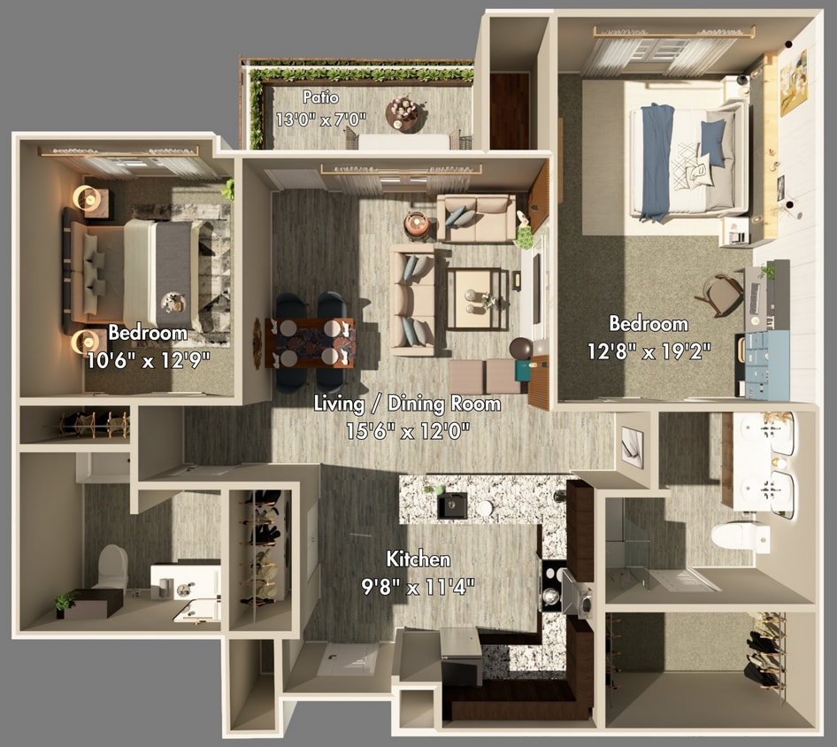 Floor Plan - The Tivoli
