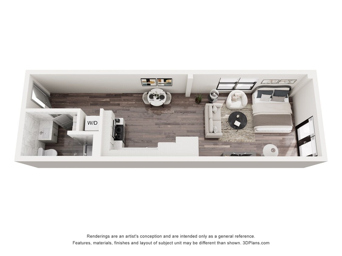 Floor Plan - M12 - Furnished