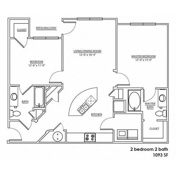 Floor Plan - 2A - 2C