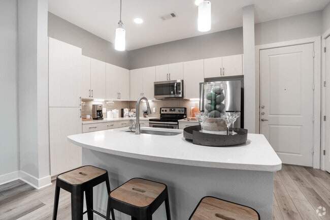 1BR, 1BA - 813SF - Kitchen - Ascension On The Bayou