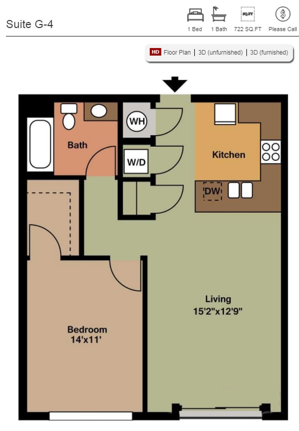 Floor Plan - Suite G4-Jul