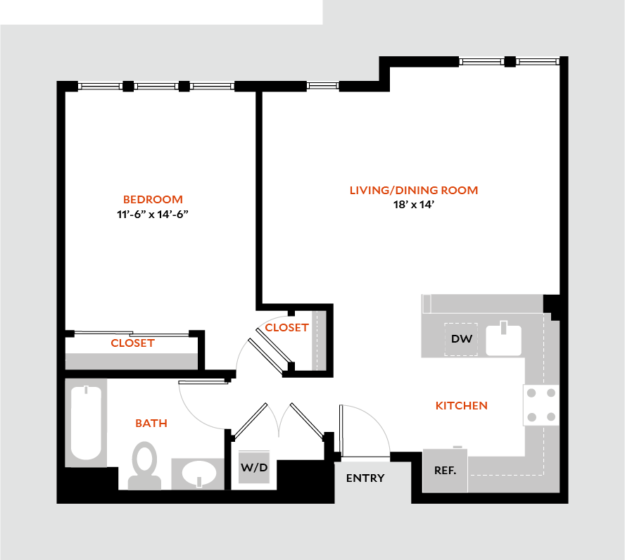 Floor Plan - Plan 1F