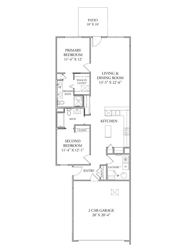 Floor Plan - Breckenridge