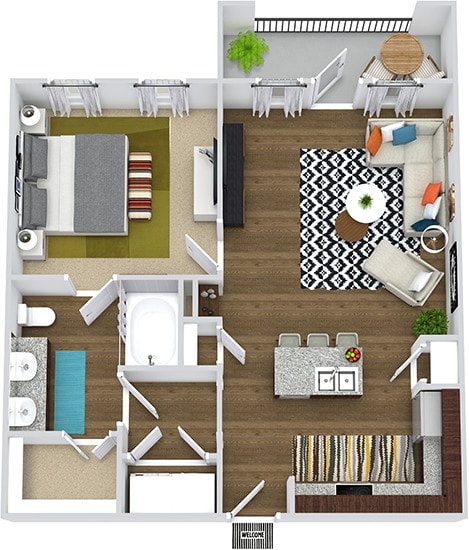Floor Plan - The Encanto