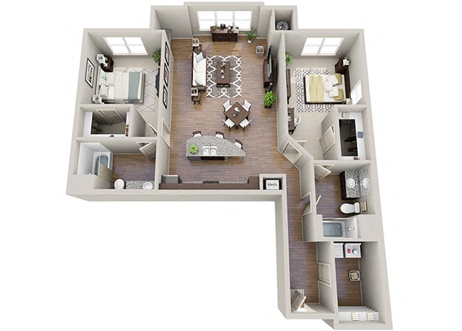 Floor Plan - The Cole