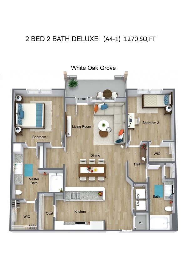 Floor Plan - A4-1 Deluxe