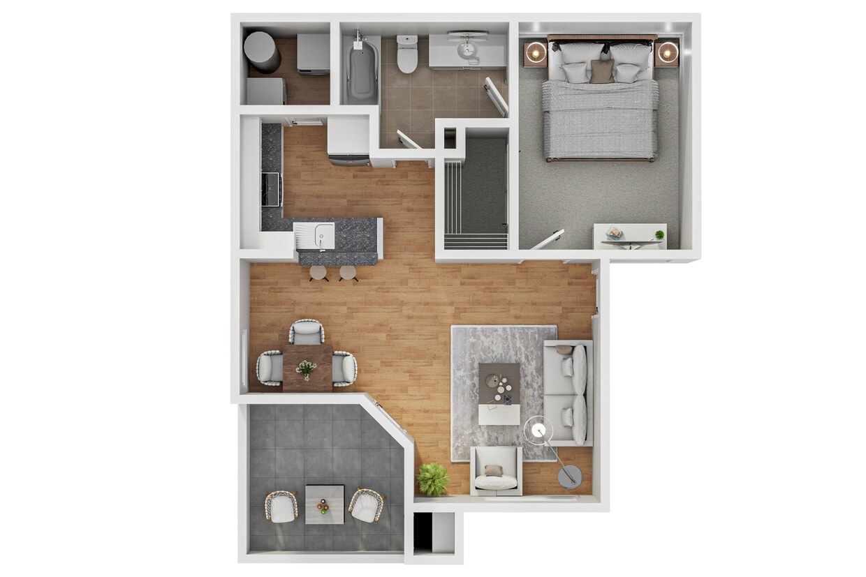 Floor Plan - 1b1