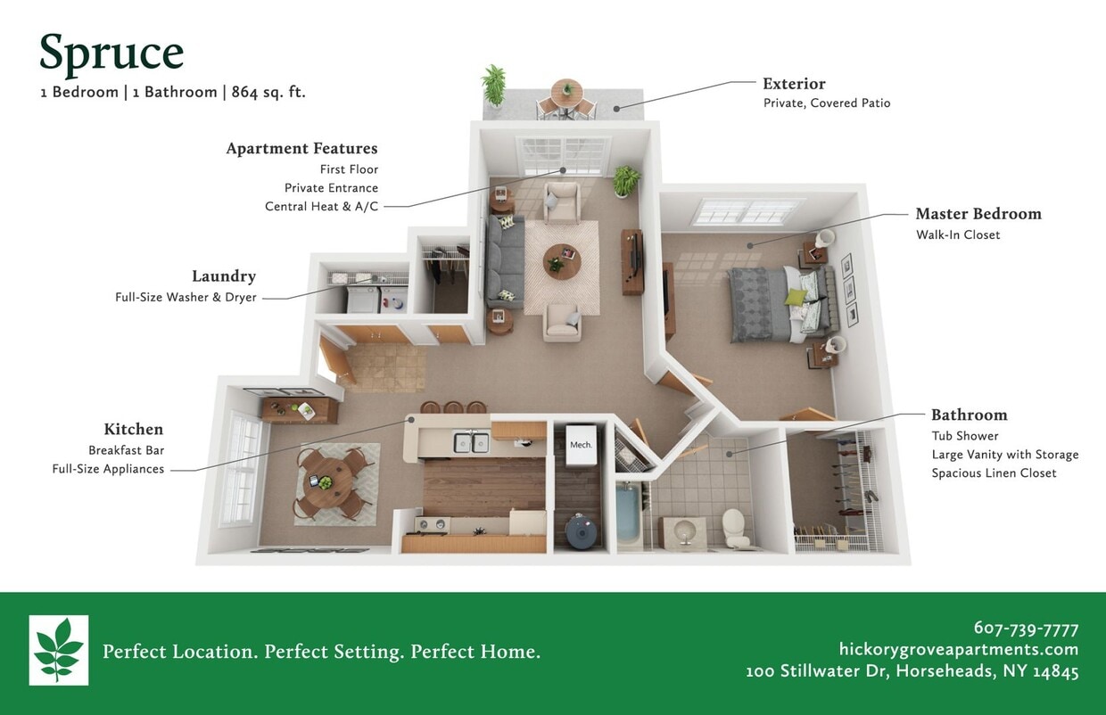 Floor Plan - Spruce