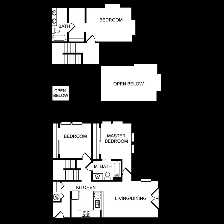 Clearwater three Bed three bath - Clearwater 3 Bed 2 Bath A