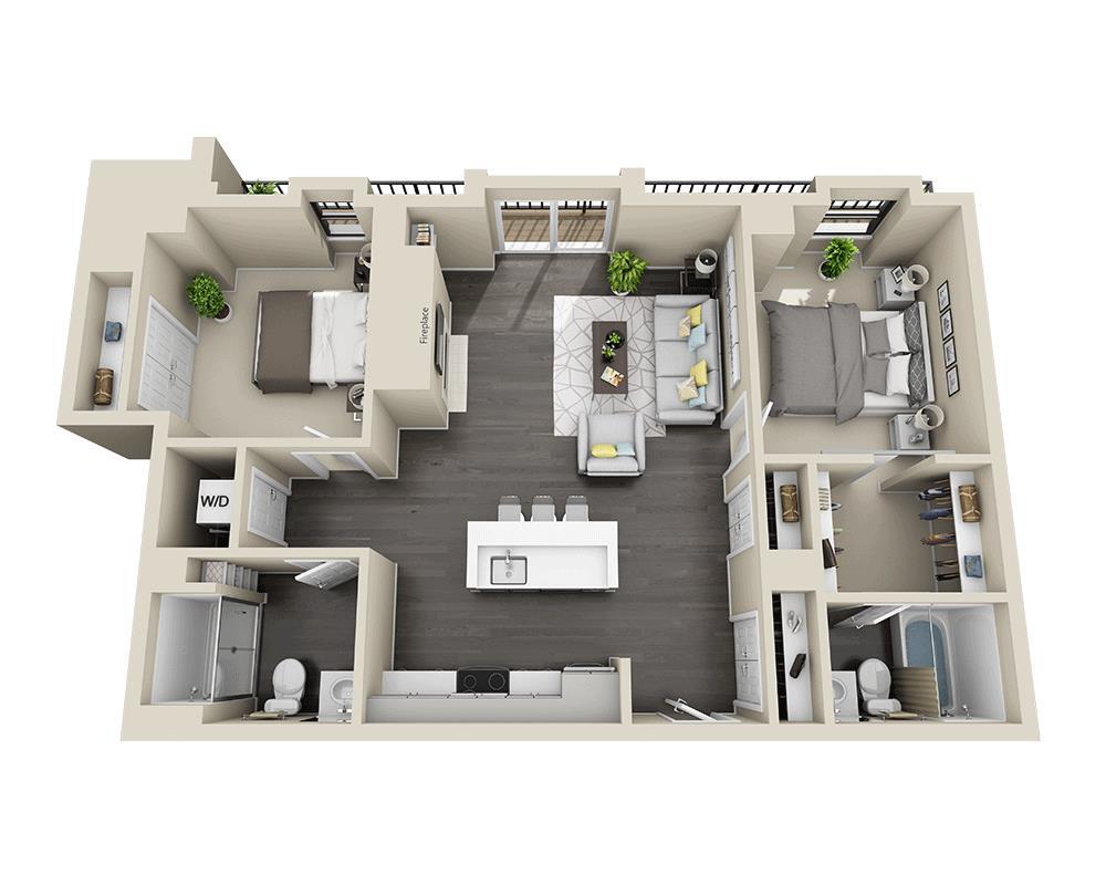 Floor Plan - 32 Garrison - B2U