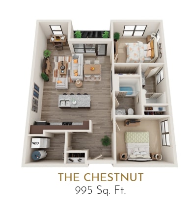 Floor Plan - The Chestnut        