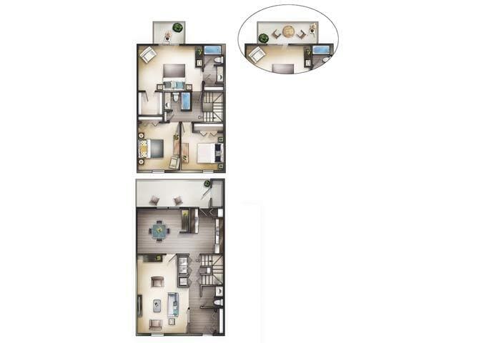 Floor Plan - The Beaumont