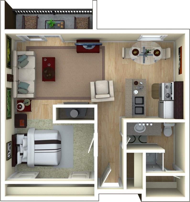 Floor Plan - Studio Exec