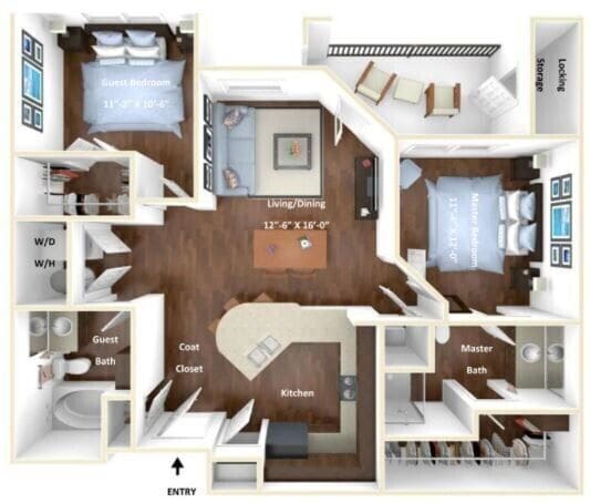 Floor Plan - The Sycamore Suite P-2