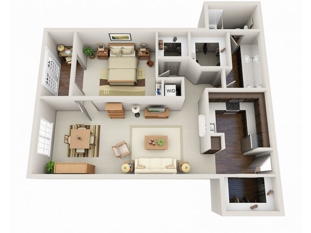 1BR/1BA - D180