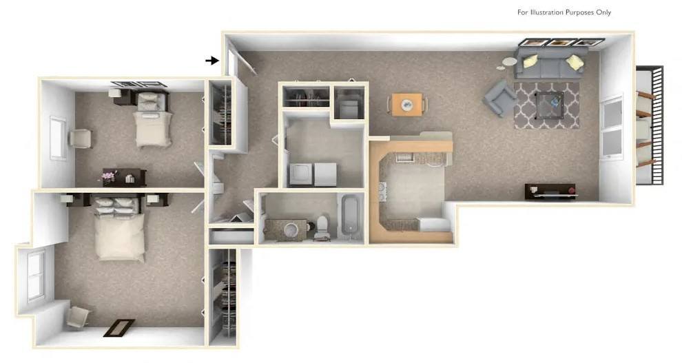 Floor Plan - Petunia