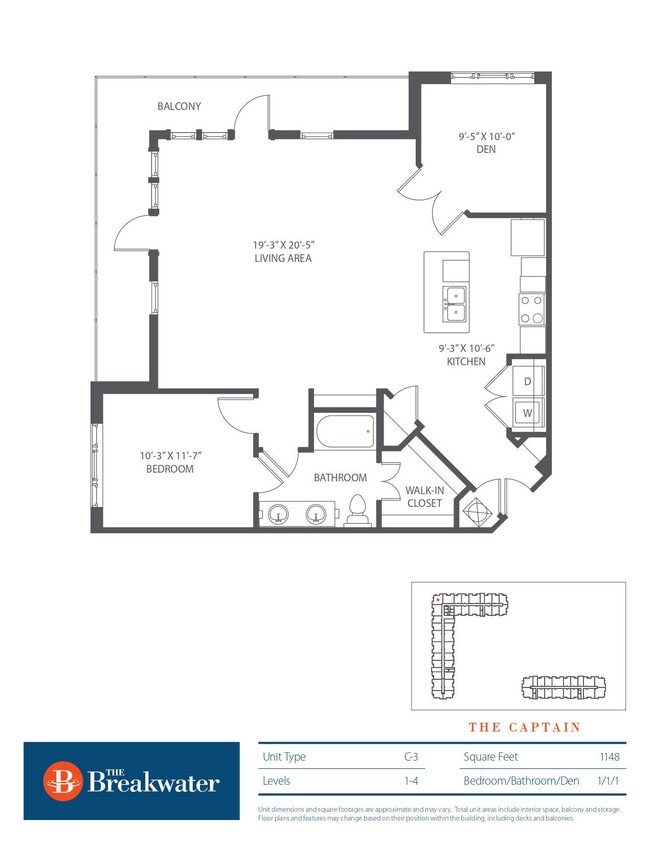 Floor Plan - Captain