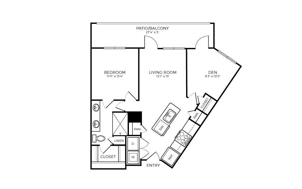 Floor Plan - A6S-Den