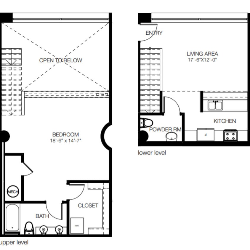 Floor Plan - SUITE 107A