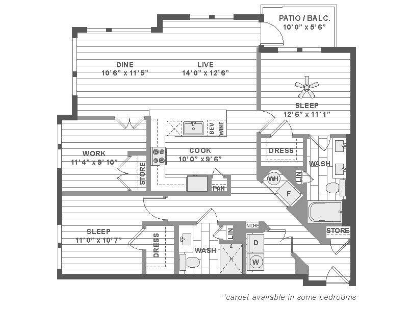 Floor Plan - C7D