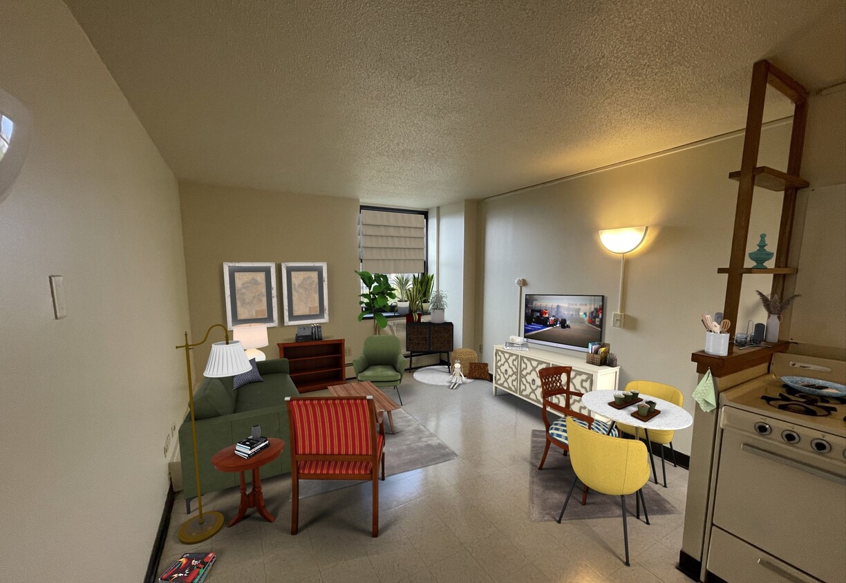 Floor Plan - Park Terrace 1 Bed