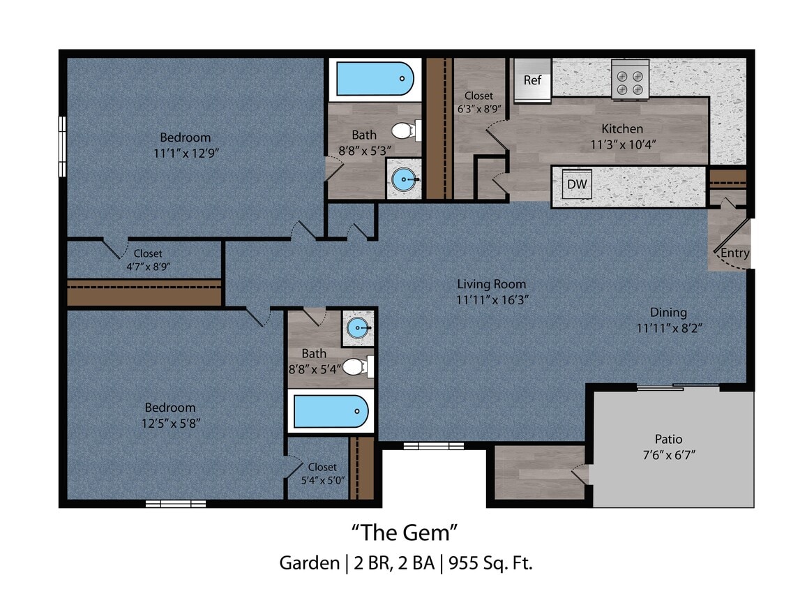 Floor Plan - The Gem
