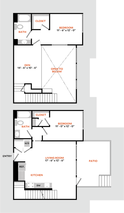Floor Plan - South 2H