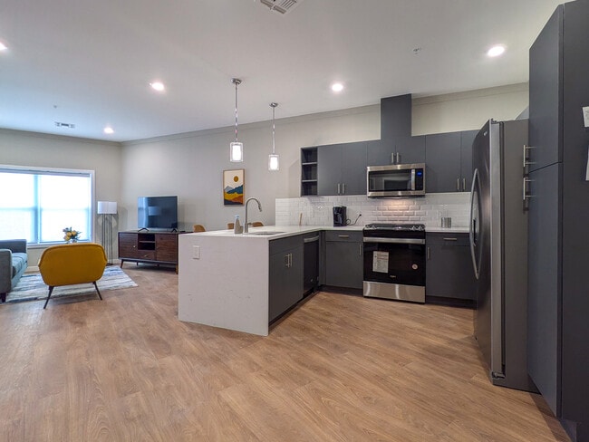 Living Room - 1BR - Metro526 Apartments