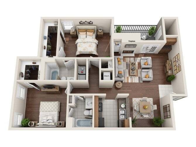 Floor Plan - The Dogwood
