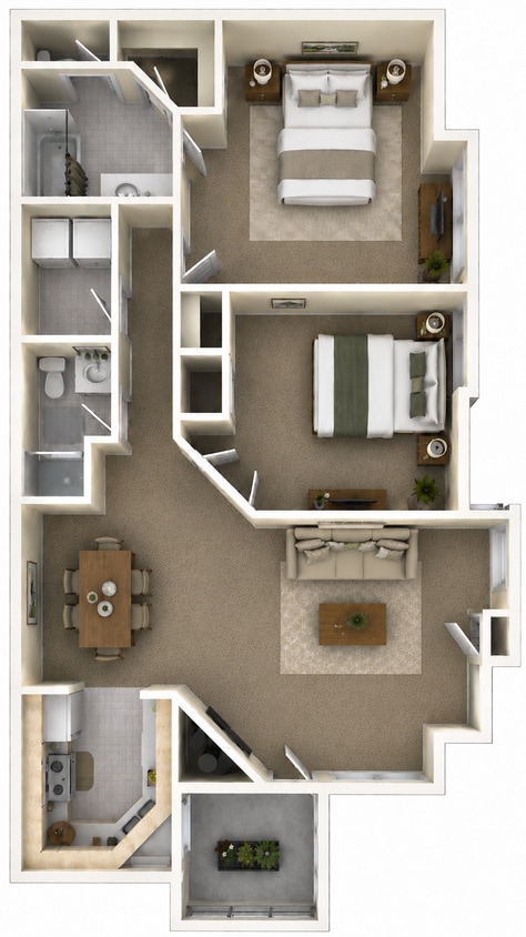 Floor Plan - The Bungalow