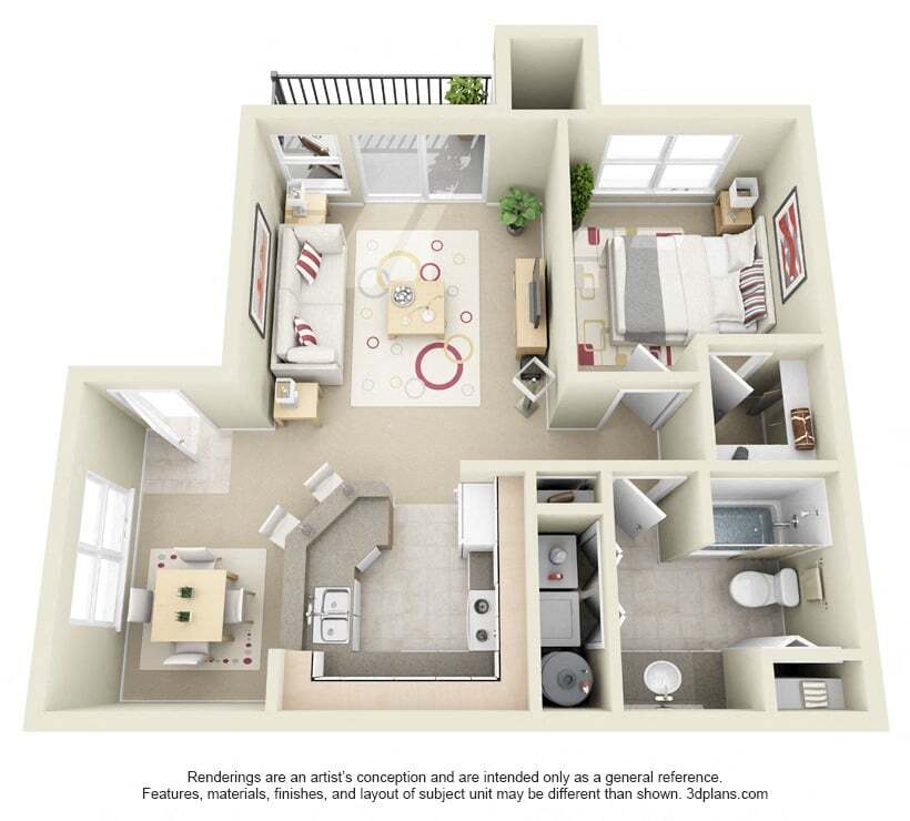 Floor Plan - Residence 1 Upgraded