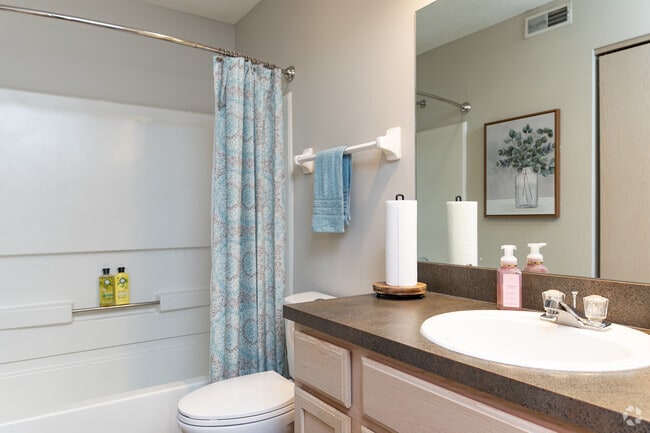 1BR, 1BA - 625SF - Bathroom - The Ridge at Chestnut Hill