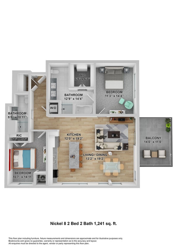 Floor Plan - Nickel 8