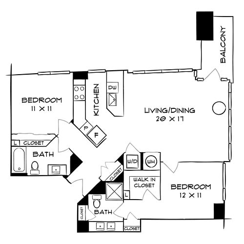 Floor Plan - Design 2B20