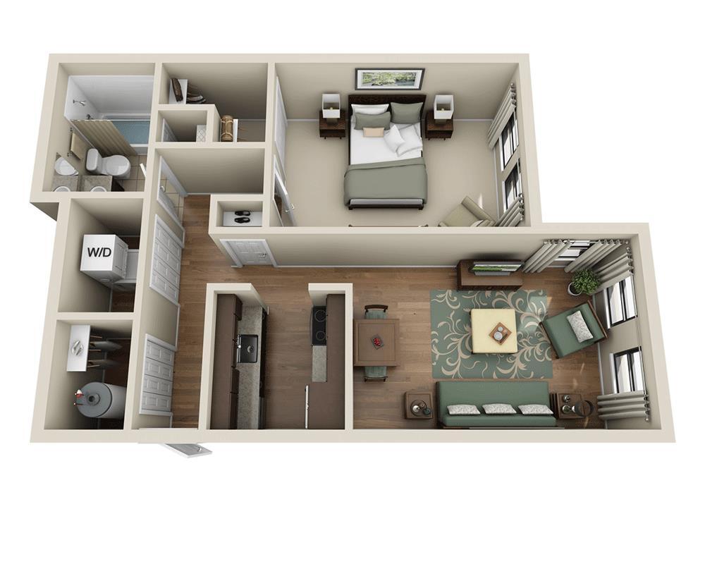 Floor Plan - 30 Garrison - A1D