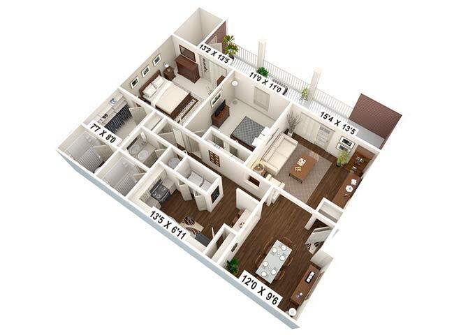 Floor Plan - The Easton