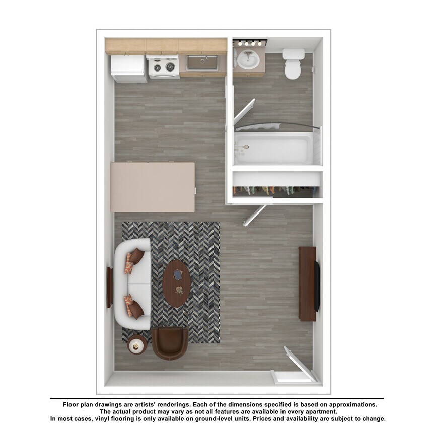 Floor Plan - Studio