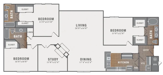 Floor Plan - C1 Study