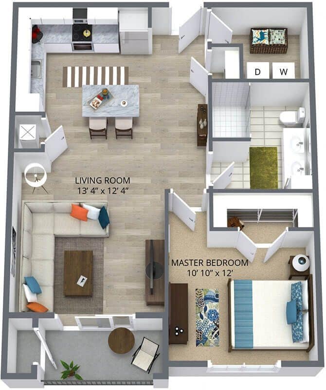 Floor Plan - The Trova