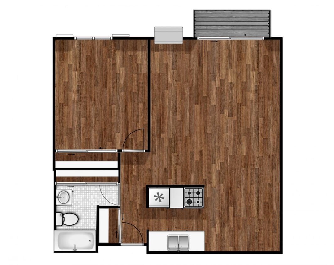 B Floor Plan - B