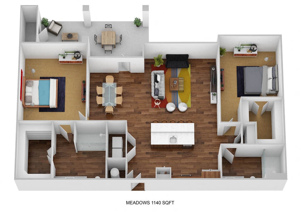 Floor Plan - B2D-M