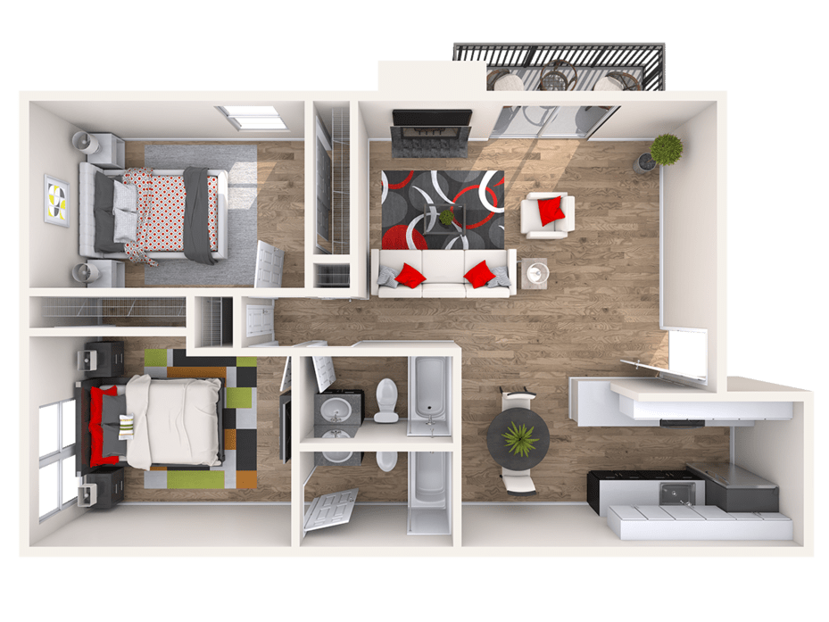 Floor Plan - Steamboat Lake