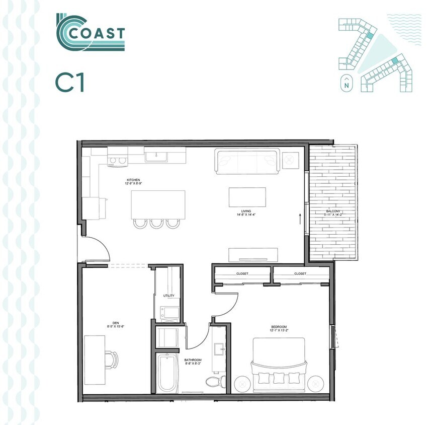 Floor Plan - C1/C1*