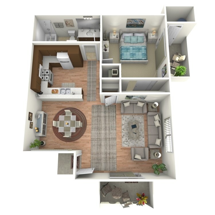 Overhead_443819.jpg - 1 Bed 1 Bath