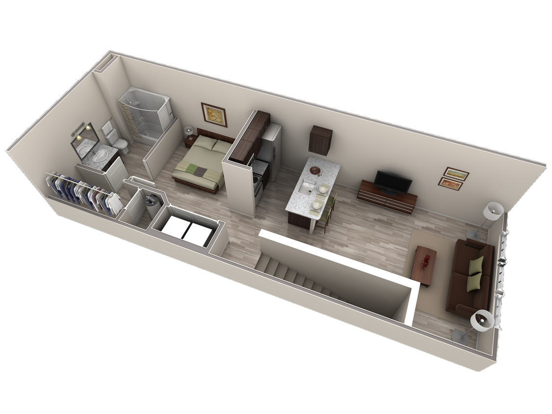 Floor Plan - Studio Grand Overlook